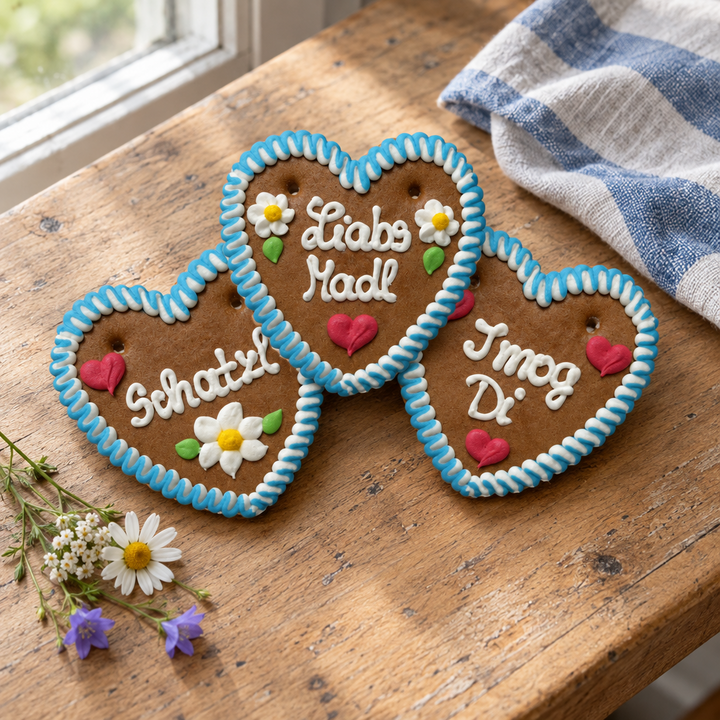 Oktoberfest Lebkuchen Hearts Direct from Munich