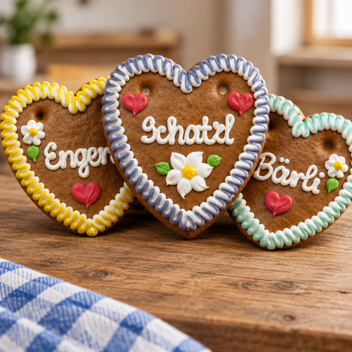 Oktoberfest Lebkuchen Hearts Direct from Munich
