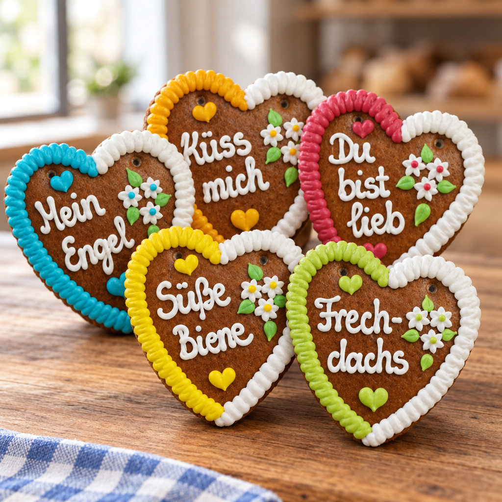Oktoberfest Lebkuchen Hearts Direct from Munich