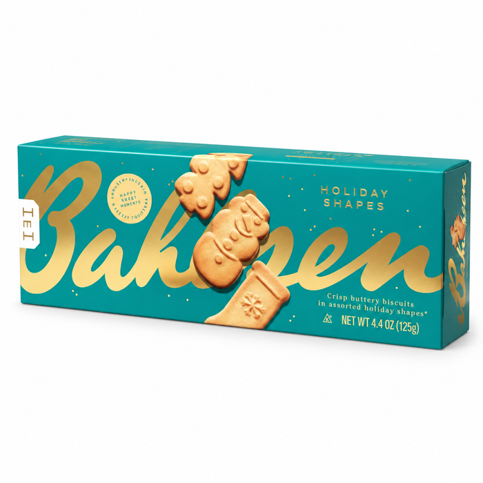 Bahlsen Holiday Shapes Butter Cookies