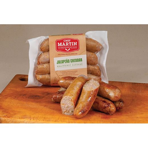 Chef Martin Jalapeno Cheddar Bratwurst