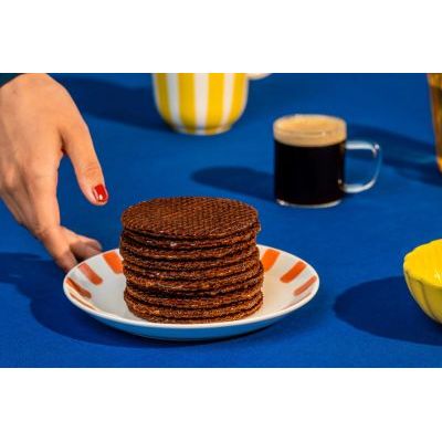 Daelmans Chocolate-Caramel Stroopwafels-Hex Box