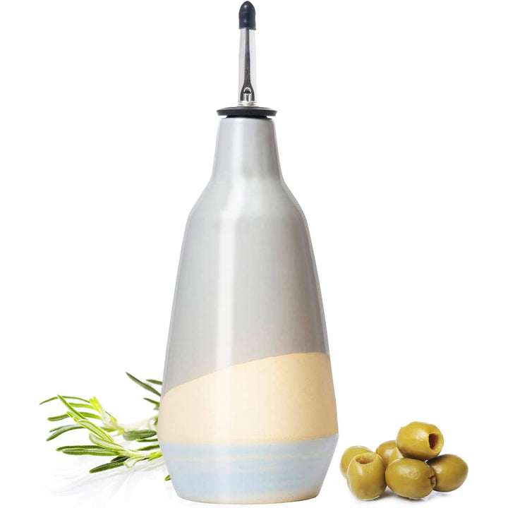 Ceramic Olive Oil Dispenser Bottle - 400ml