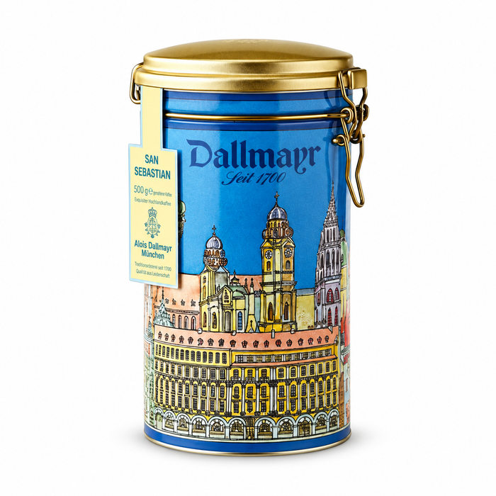 Dallmayr San Sebastian Ground Coffee Tin