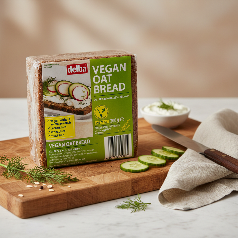 Delba Vegan Oat Bread