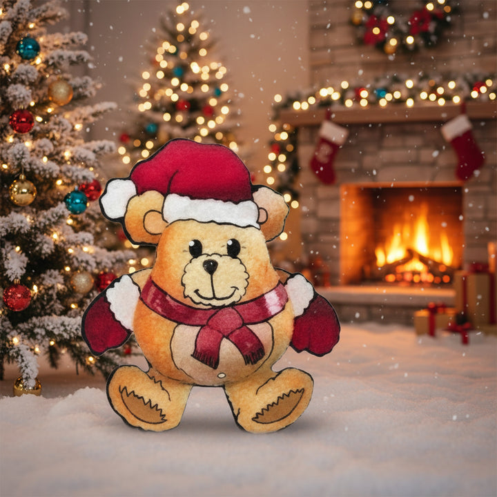 Storz Milk Chocolate Christmas Teddy Bear