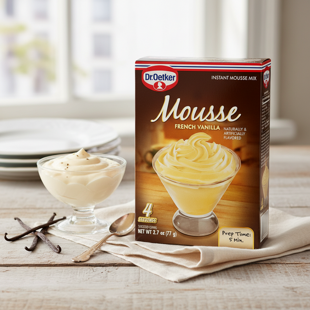 Dr. Oetker French Vanilla Mousse