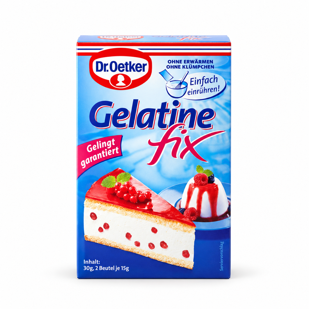 Dr. Oetker Gelatine Fix, 30 g box