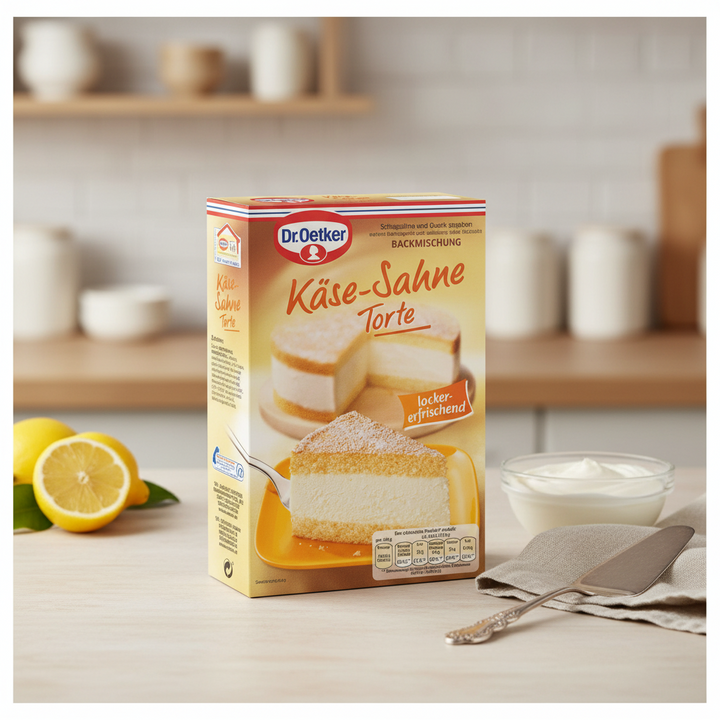 Dr. Oetker Kase-Sahne Torte (Cream Cheesecake)