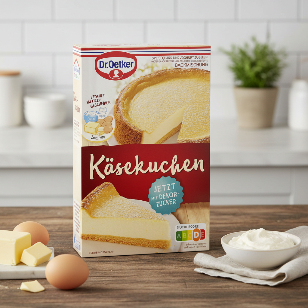 Dr. Oetker Käsekuchen (Cheesecake)