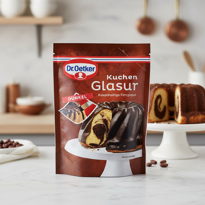 Dr. Oetker Kuchenglasur Dunkel (Cake Icing)