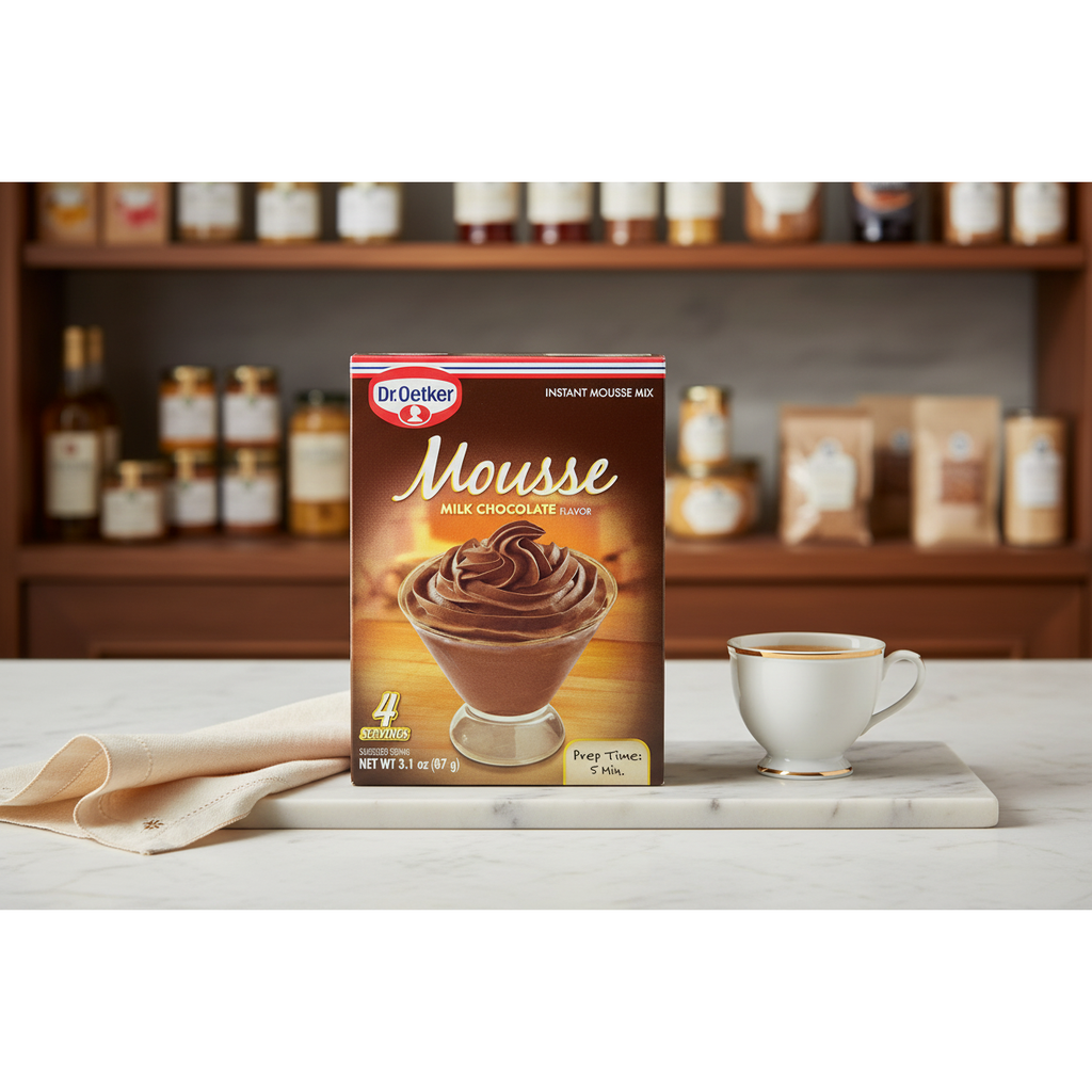 Dr Oetker Milk Chocolate Mousse Instant Dessert Mix | European Deli