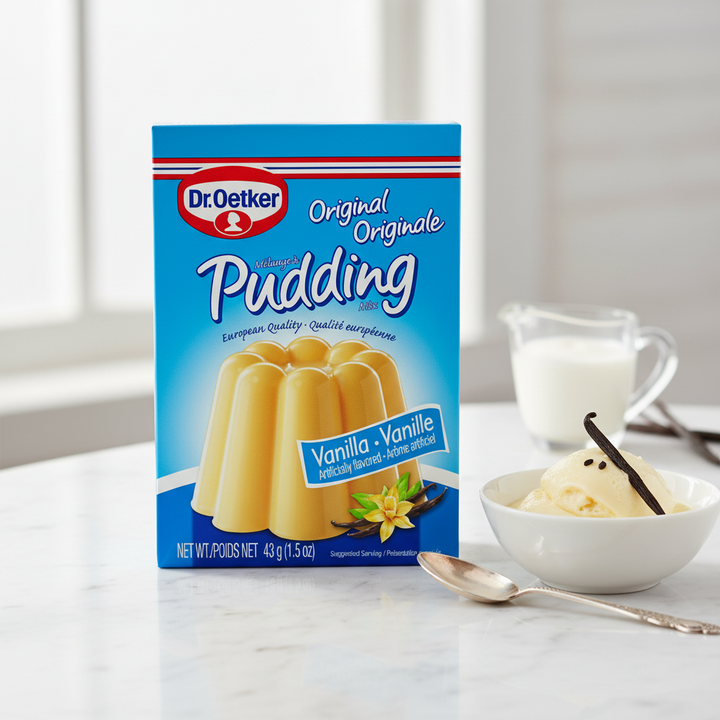 Dr. Oetker Original Vanilla Pudding, 3 Pouch Pack
