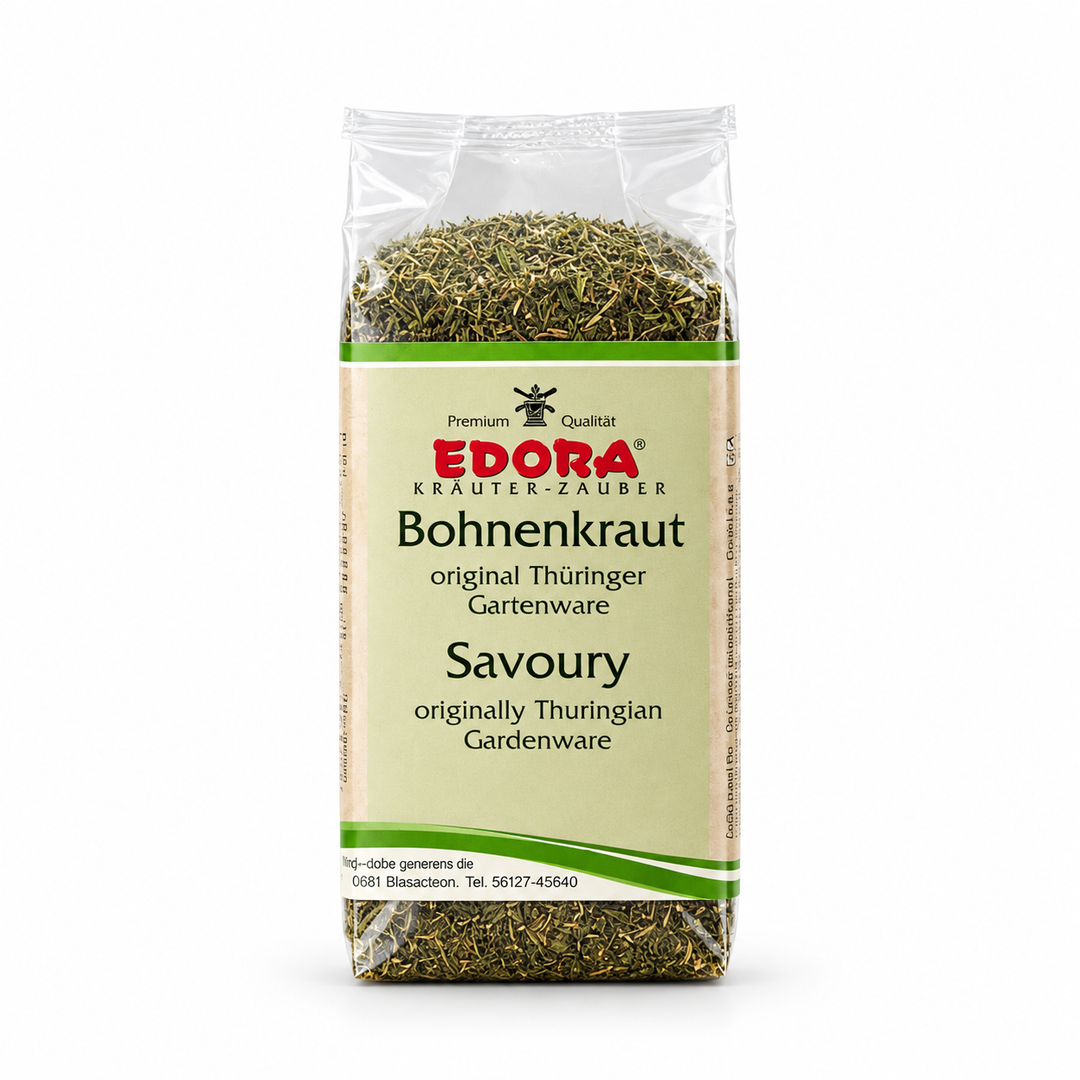 Edora Savoury Spices product packaging centered on a white background