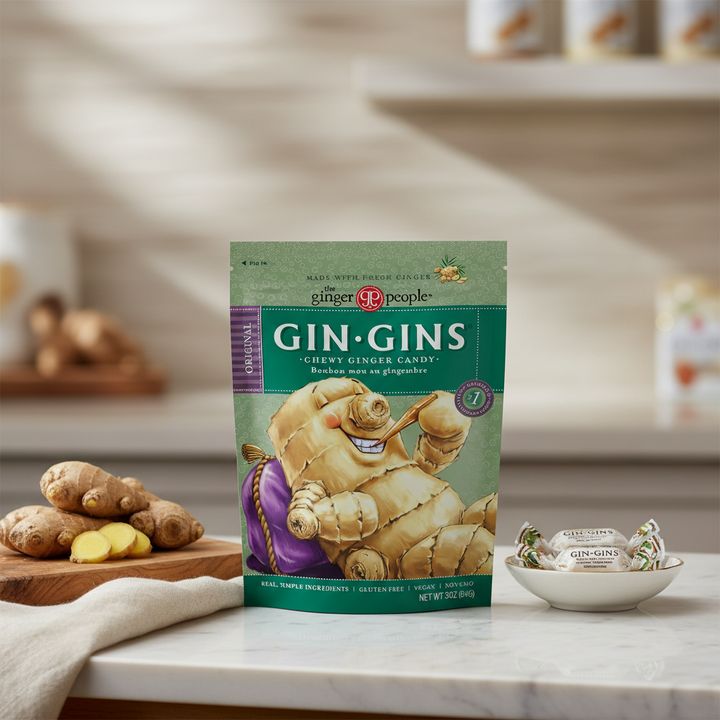 Ginger People Gin Gins Chewy Ginger Candy