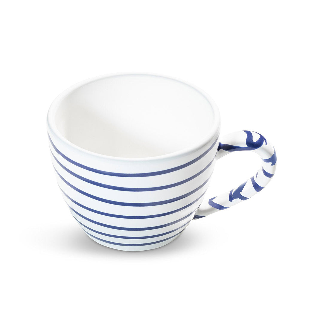 Gmundner Keramik Navy Blue Flamed Maxima Teacup, 400 mL — official product photo