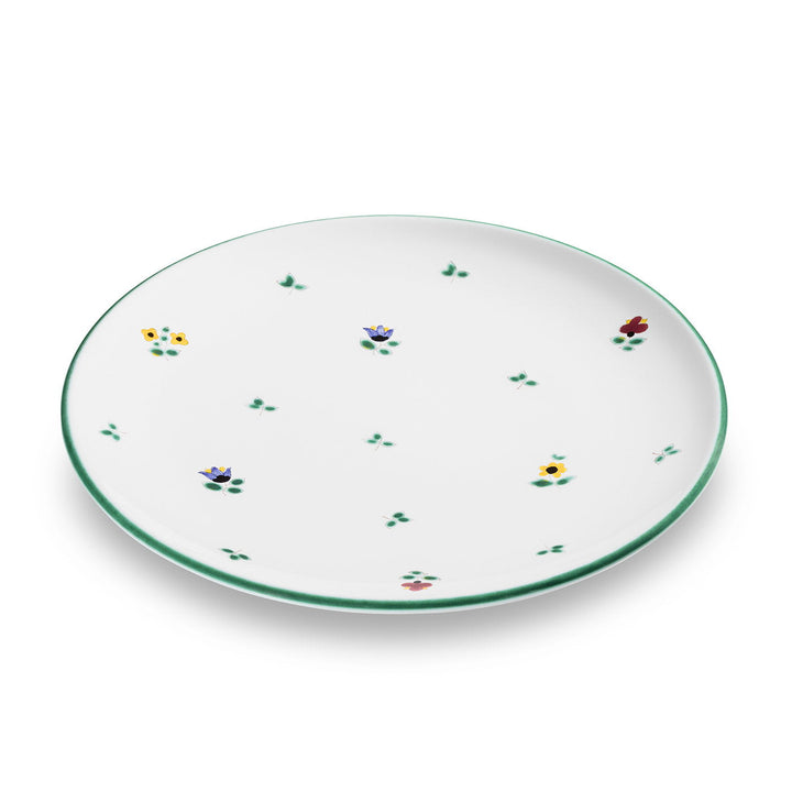 Gmundner Keramik Alpine Flowers Dinner Plate, 25 cm — official product photo