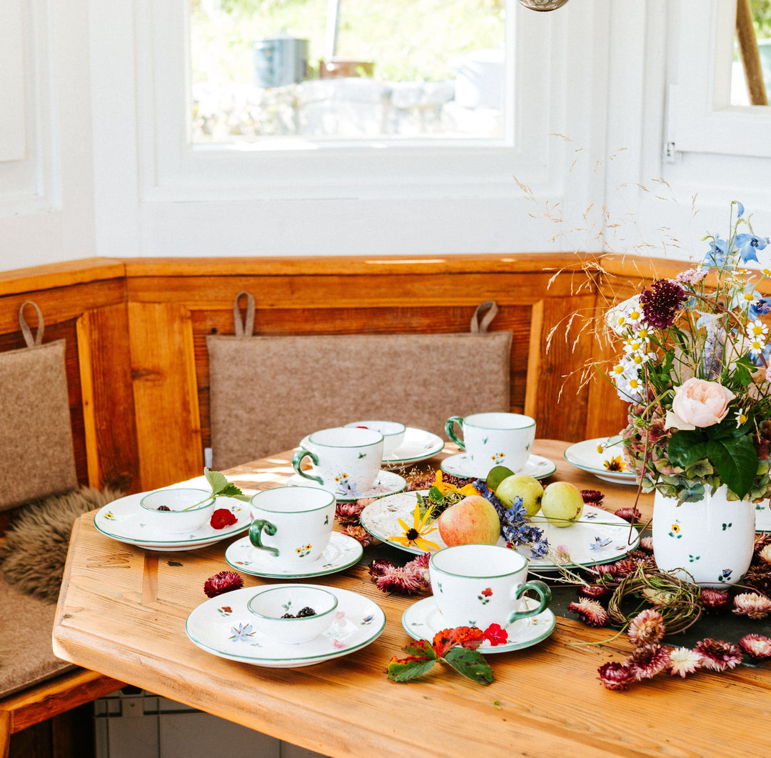 Alpine Flowers collection styling; other pieces and accessories sold separately