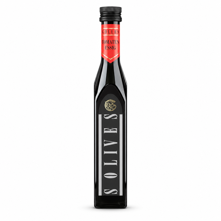 Gölles Tomato Vinegar 250 ml bottle, front view