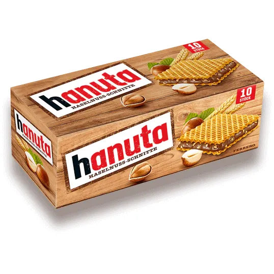Hanuta Wafers Filled with Hazelnut Cream