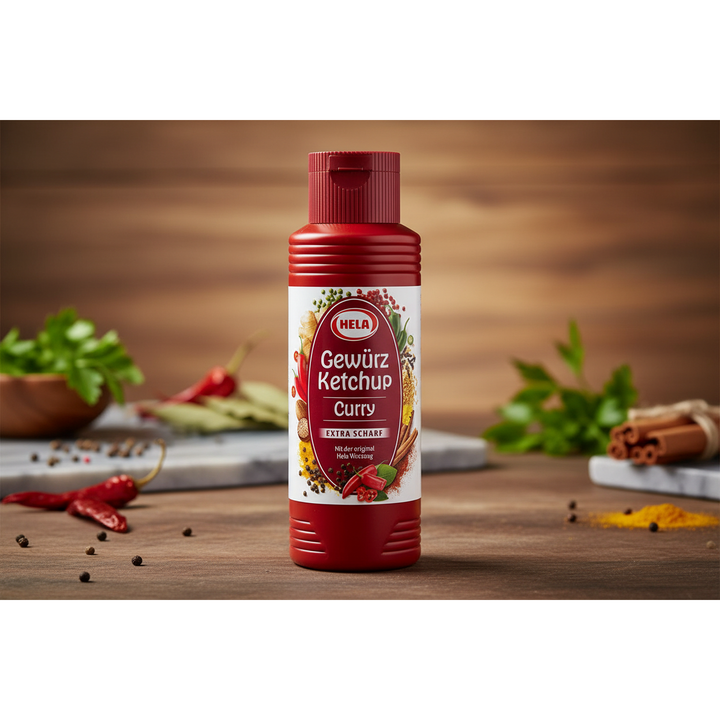 Hela Curry Gewurz Extra Hot Ketchup