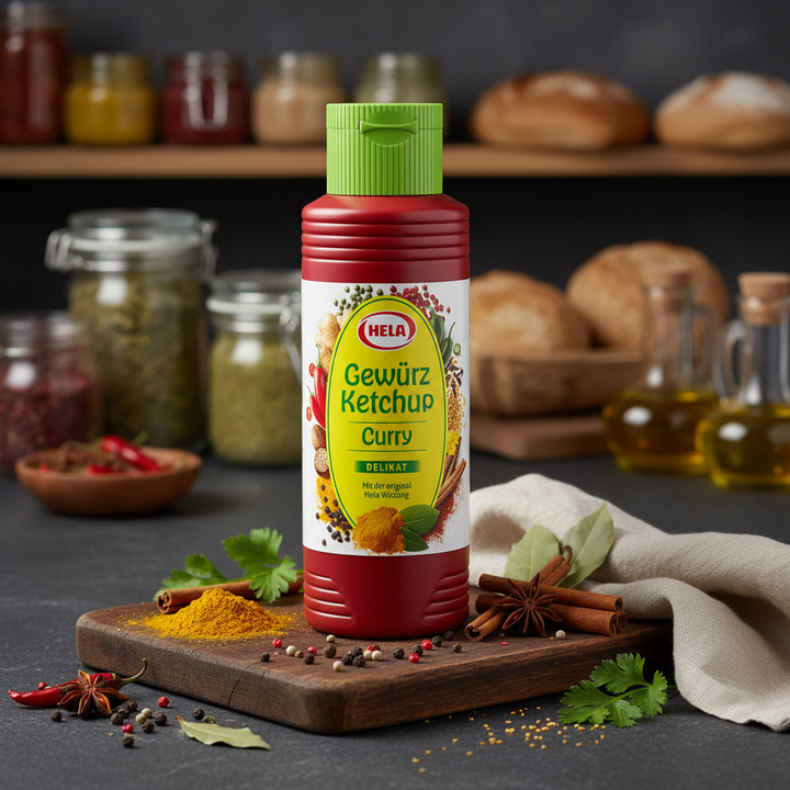 Hela Mild Ketchup with a Touch of Curry