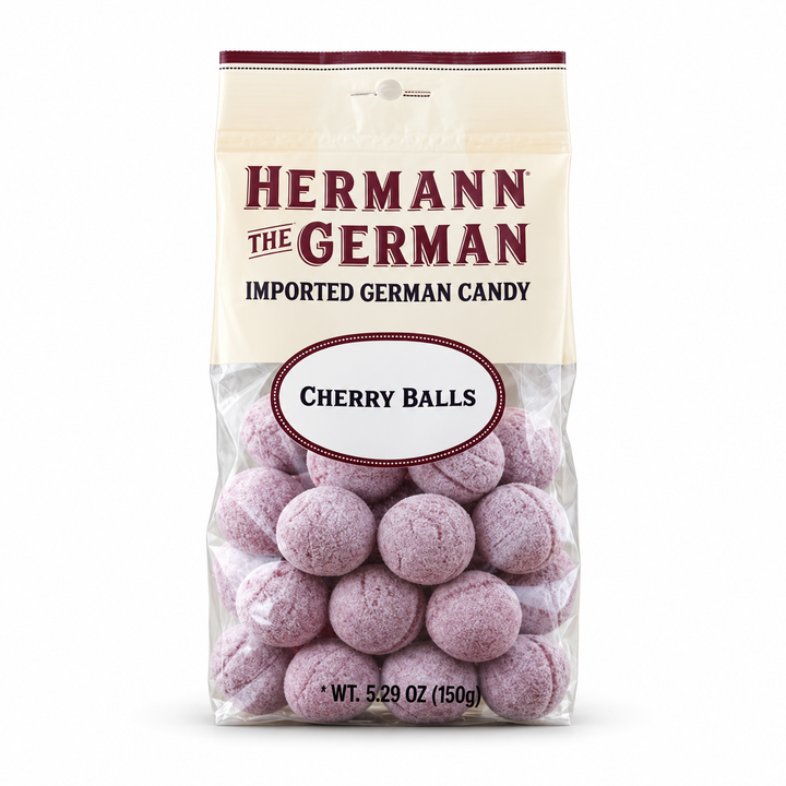 Hermann the German Cherry Balls candy 150 g bag