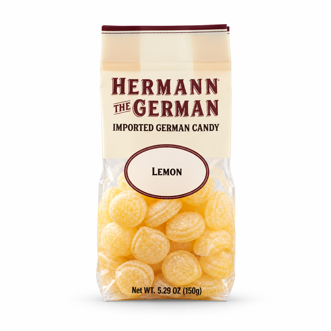 Hermann the German Lemon hard candies 150 g bag