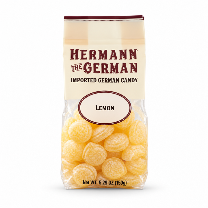 Hermann the German Lemon hard candies 150 g bag