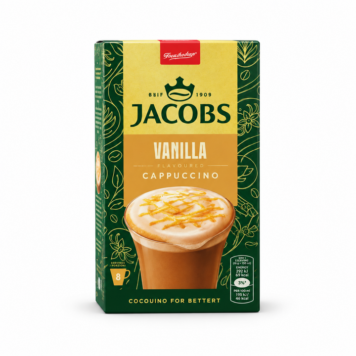 Jacobs Cappuccino Vanilla Box
