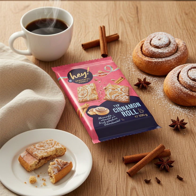 Wicklien hey! Kekstafel Cinnamon Roll 3.5 oz