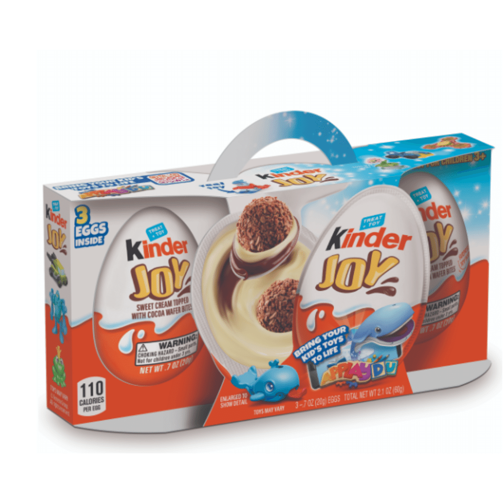Kinder Joy Eggs - 3 Pack (60g)