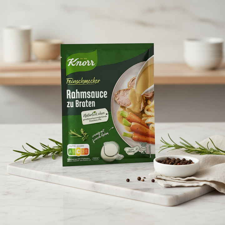 Knorr Feinschmecker Rahmsauce zu Braten