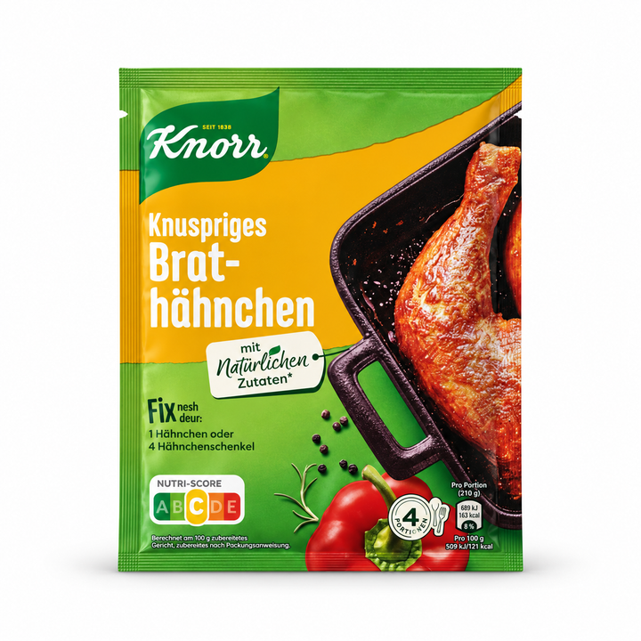 Knorr Fix Knuspriges Brathähnchen 29 g seasoning packet