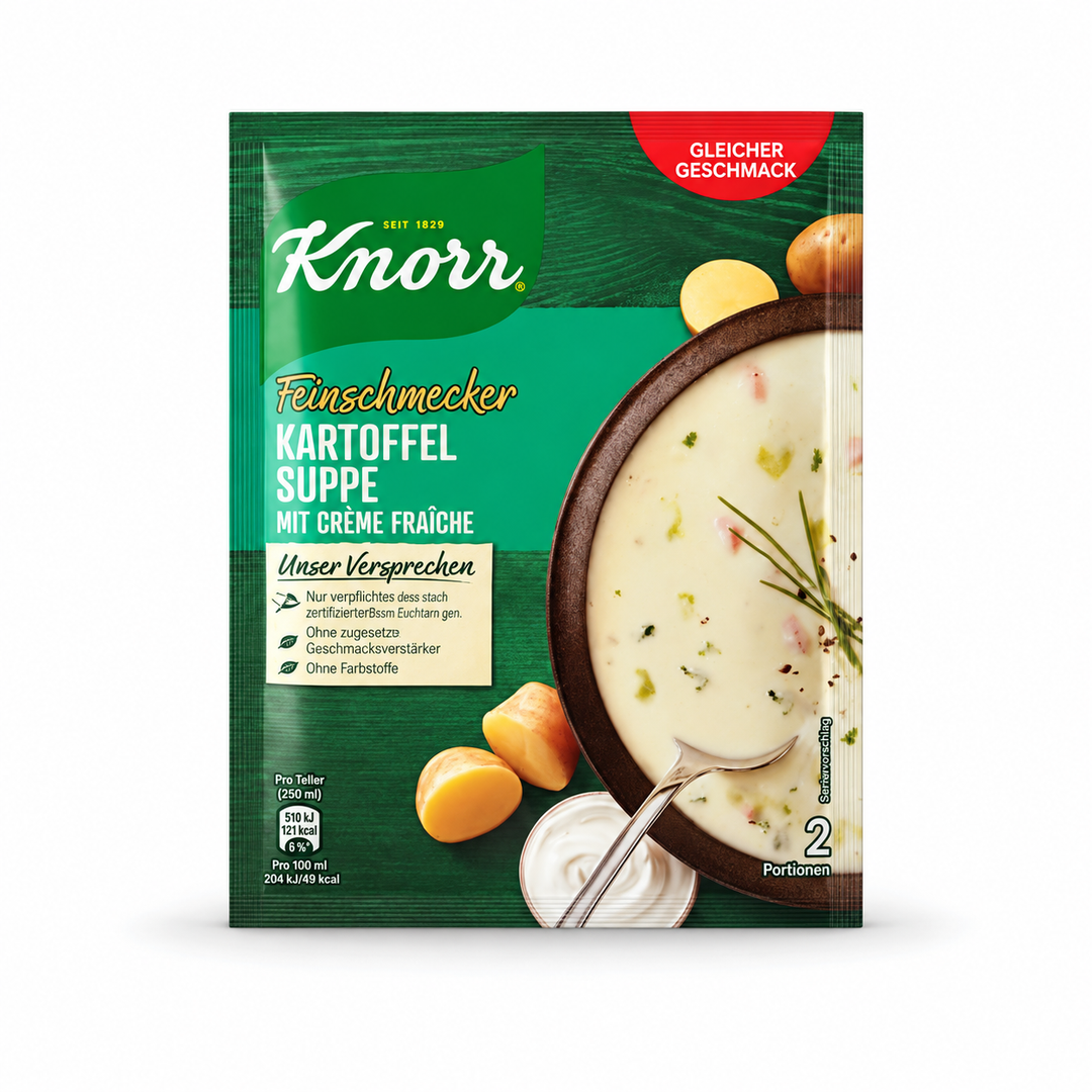 Knorr Potato Soup with Crème Fraîche, 70 g packet