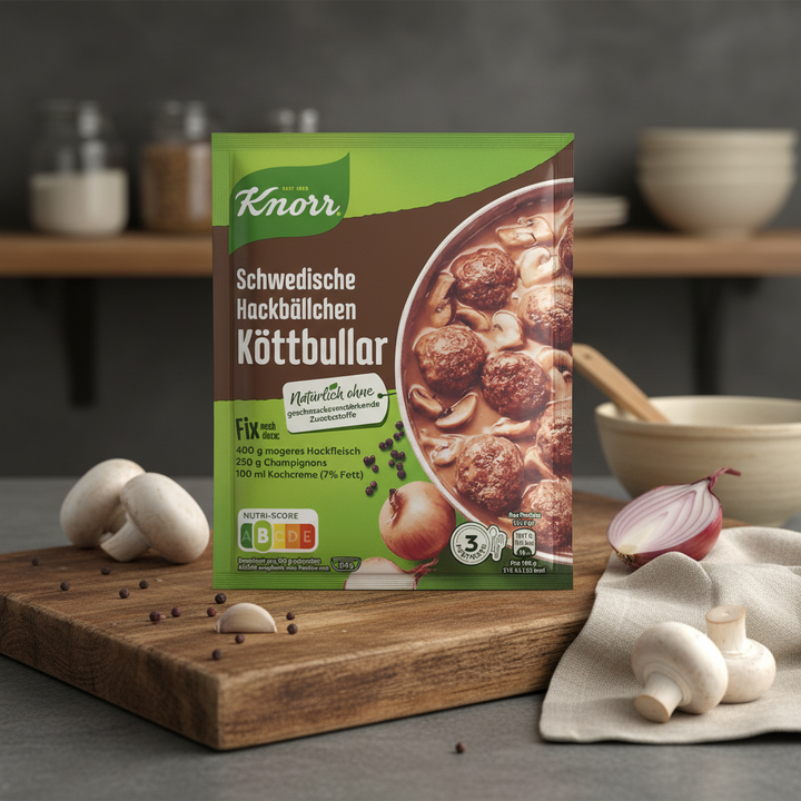 Knorr Schwedische Hackbällchen Köttbullar (Meatballs)