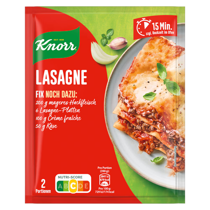 Knorr Fix Lasagne