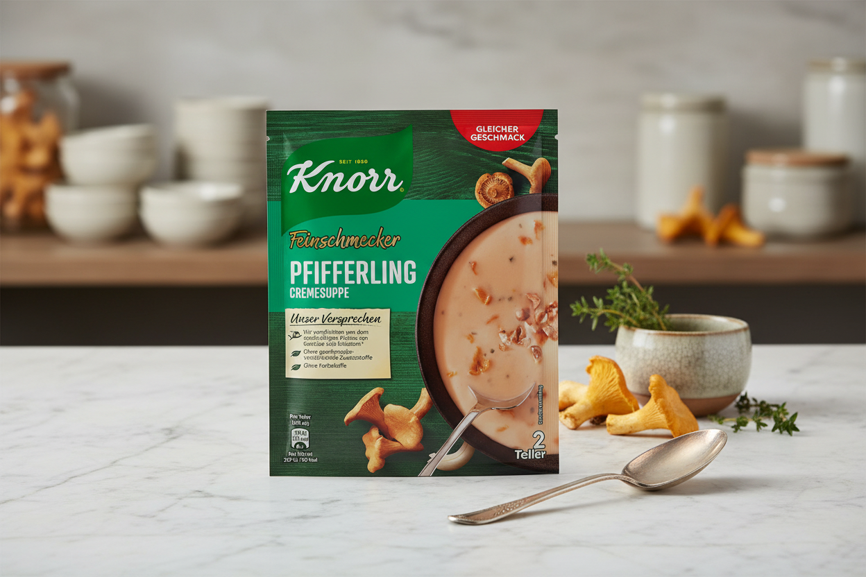 Knorr Pfifferling (Chanterelle) Cream Soup