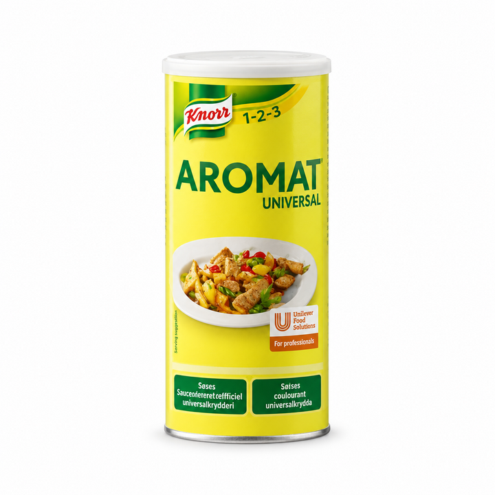 Knorr Aromat Universal Seasoning, 500 g canister, front view