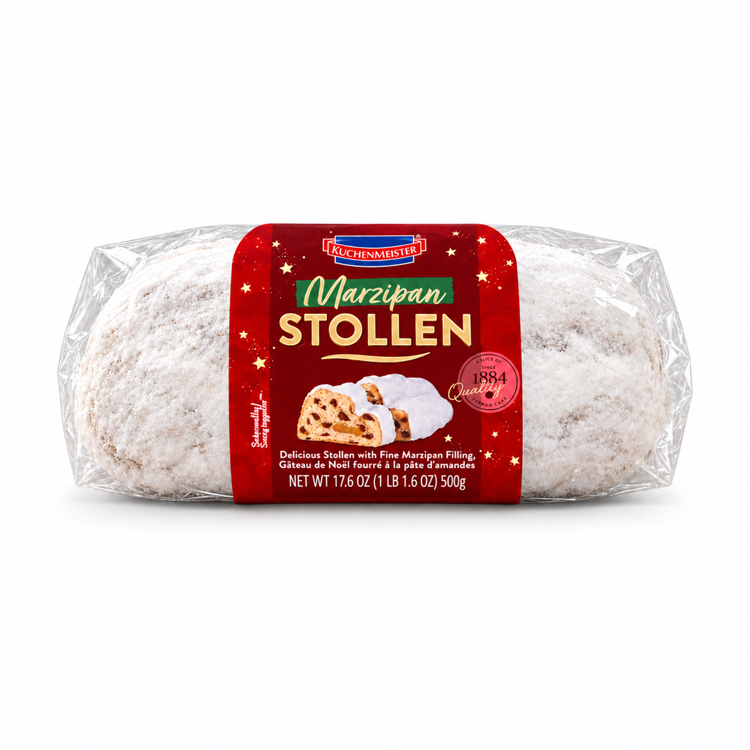 Kuchenmeister Marzipan Stollen, 500 g package front