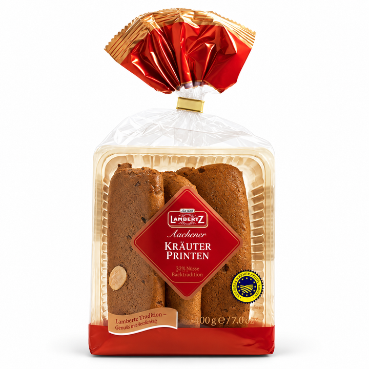Lambertz Aachener Kräuter Printen, 200 g bag, front view