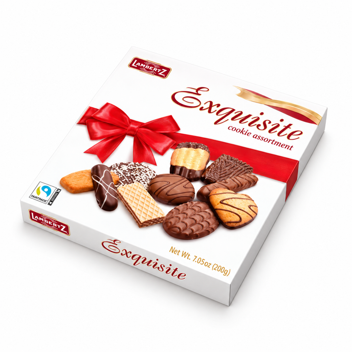 Lambertz Exquisite holiday cookie assortment, 200 g gift box front