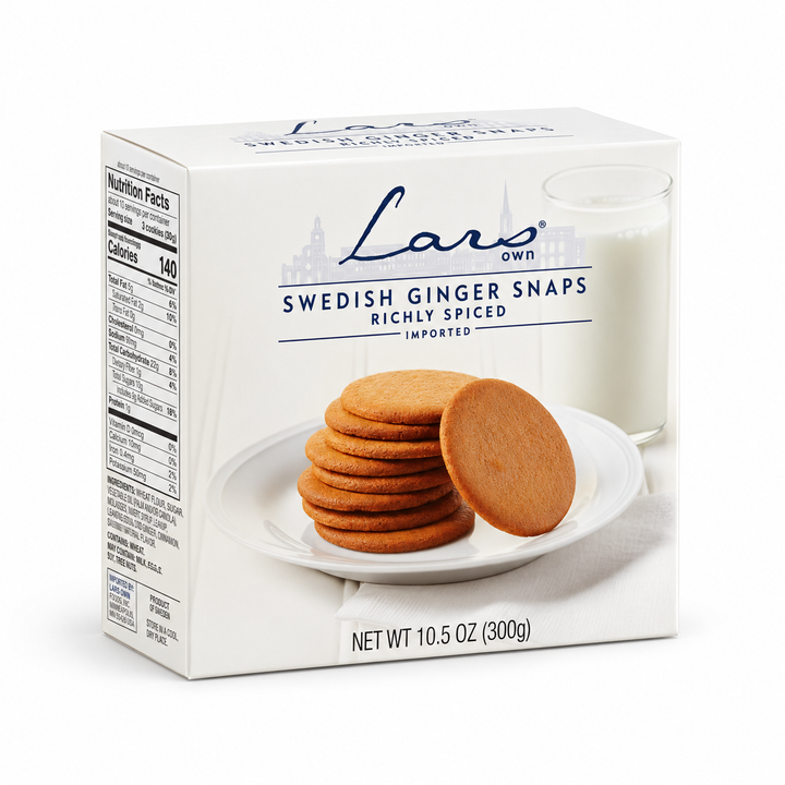 Lars Own Swedish Ginger Snaps 300 g box