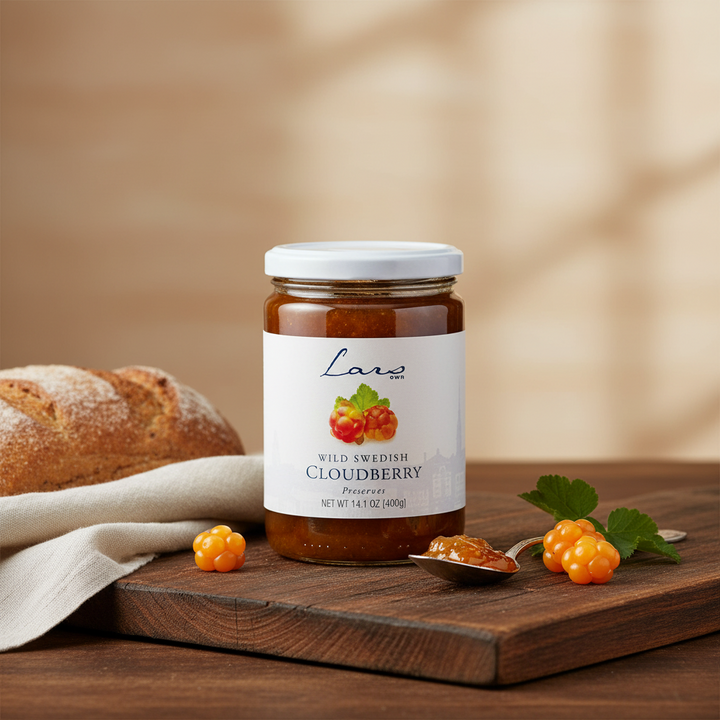 Lars Own Wild Swedish Cloudberry Preserves