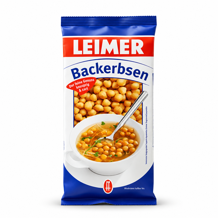 Leimer Backerbsen baking peas 200 g bag