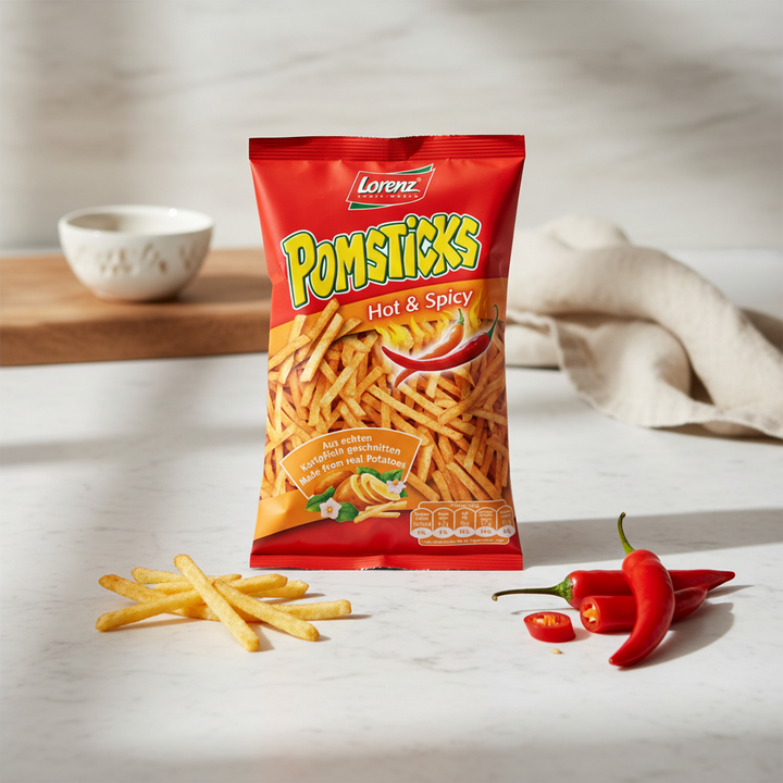 Lorenz Hot and Spicy Pomsticks