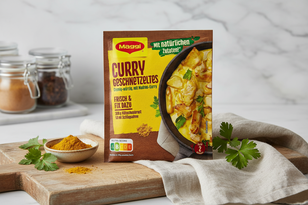 Maggi Fix Curry Geschnetzeltes