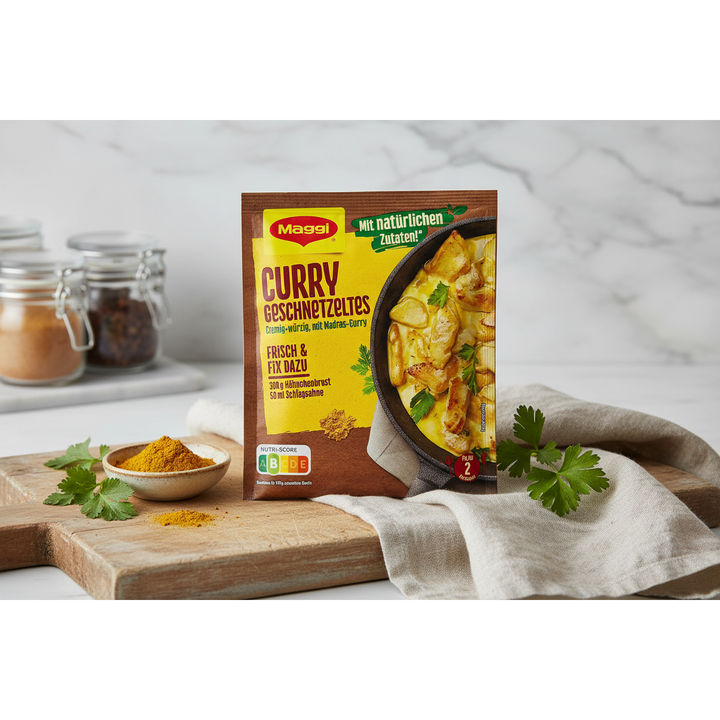 Maggi Fix Curry Geschnetzeltes