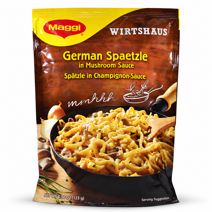 Maggi Wirtshaus German Spaetzle in Mushroom Sauce, 123 g pouch