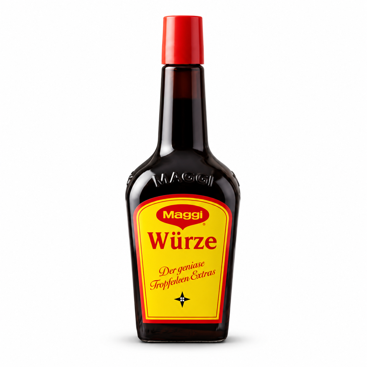 Maggi Würze Liquid Seasoning (800ml) product packaging centered on a white background